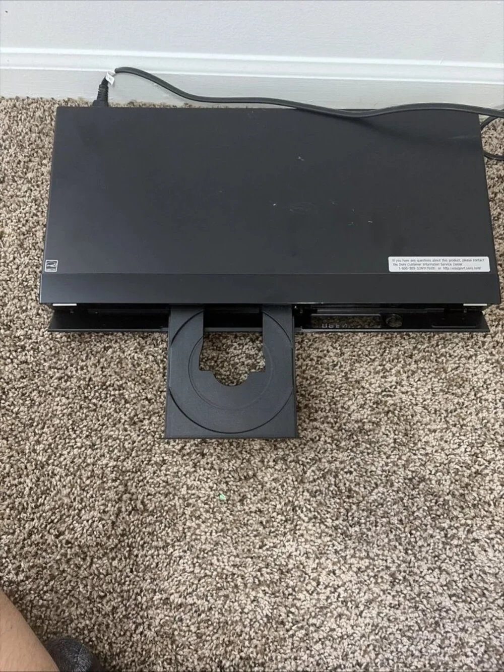 Sony BDP-S360 1080p Blu-Ray Disc/DVD Player + Power Cord TESTED
